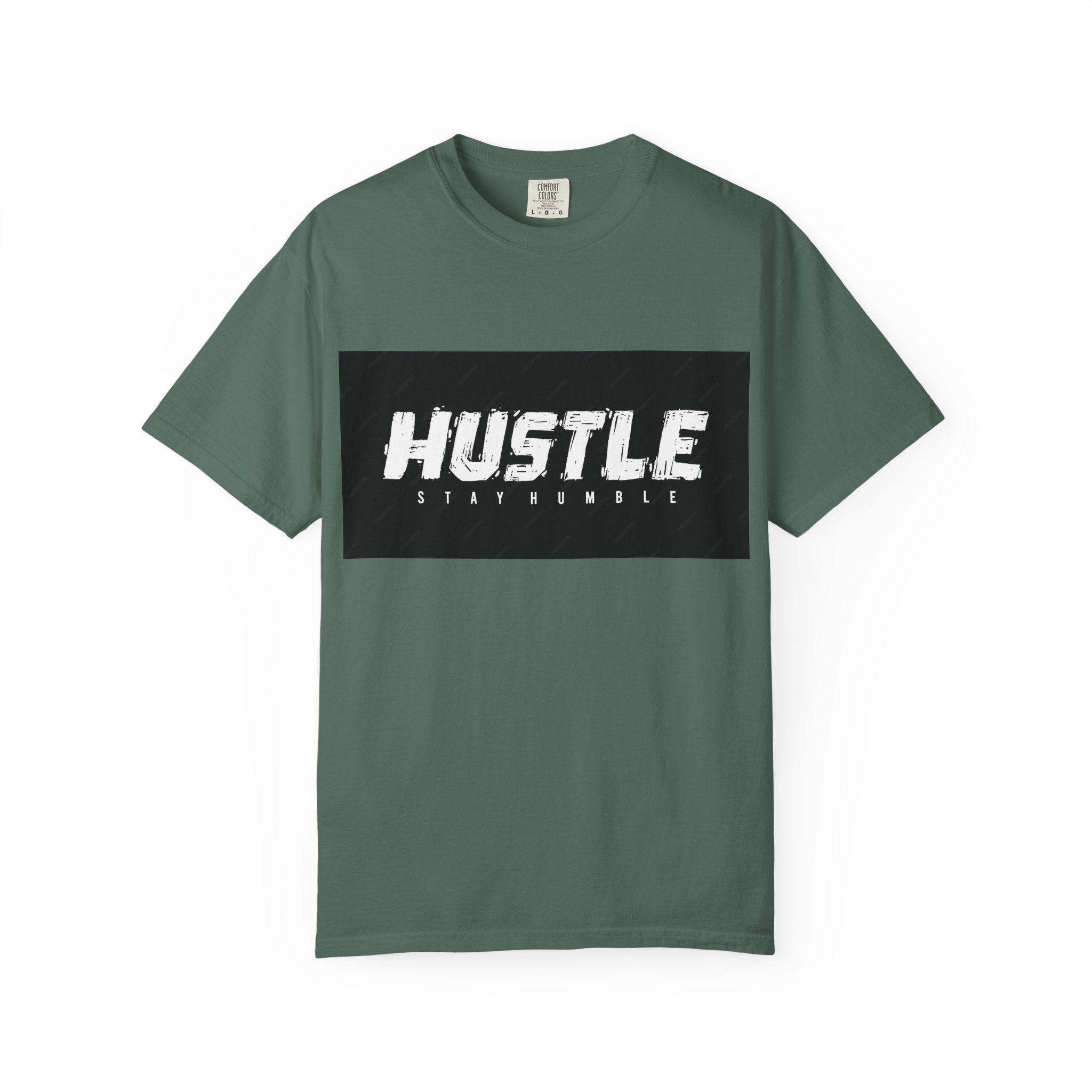 Hustle Graphic T-Shirt — "Stop Wishing Start Doing" Motivational Tee