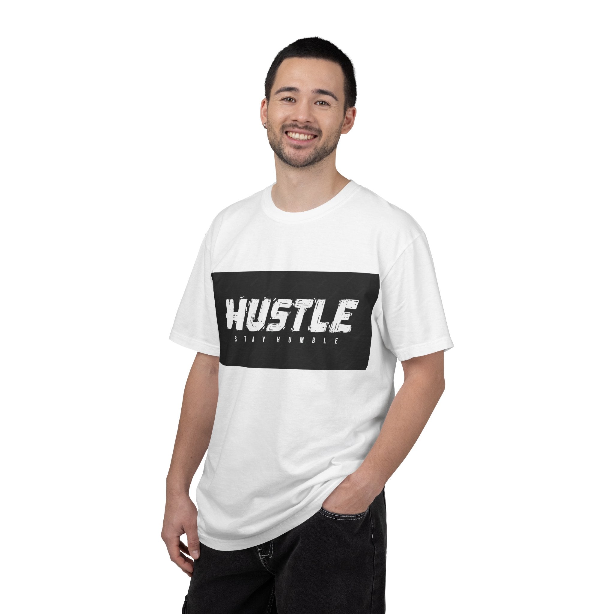 Hustle Graphic T-Shirt — "Stop Wishing Start Doing" Motivational Tee