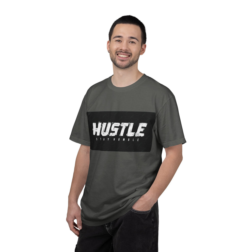 Hustle Graphic T-Shirt — "Stop Wishing Start Doing" Motivational Tee