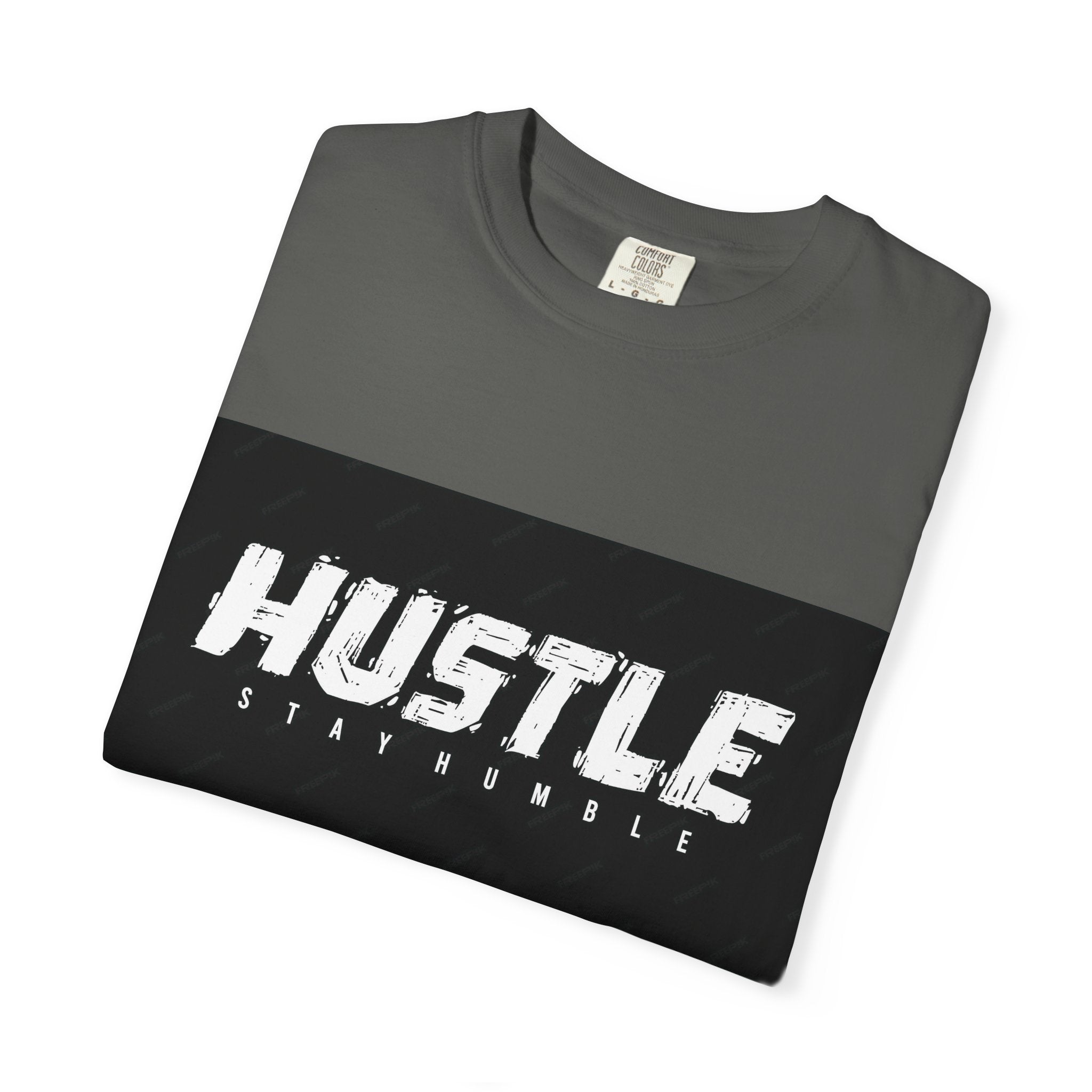 Hustle Graphic T-Shirt — "Stop Wishing Start Doing" Motivational Tee