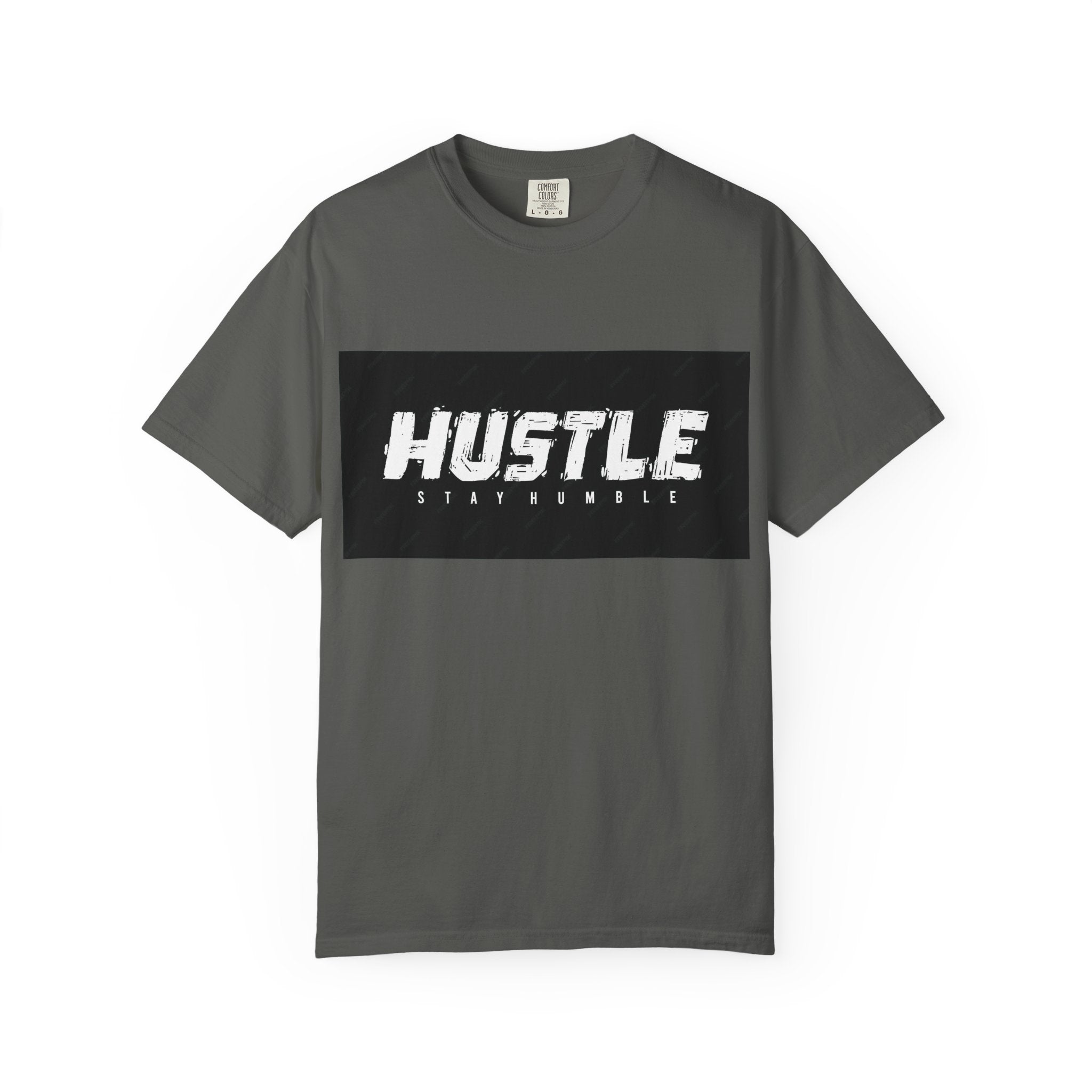 Hustle Graphic T-Shirt — "Stop Wishing Start Doing" Motivational Tee