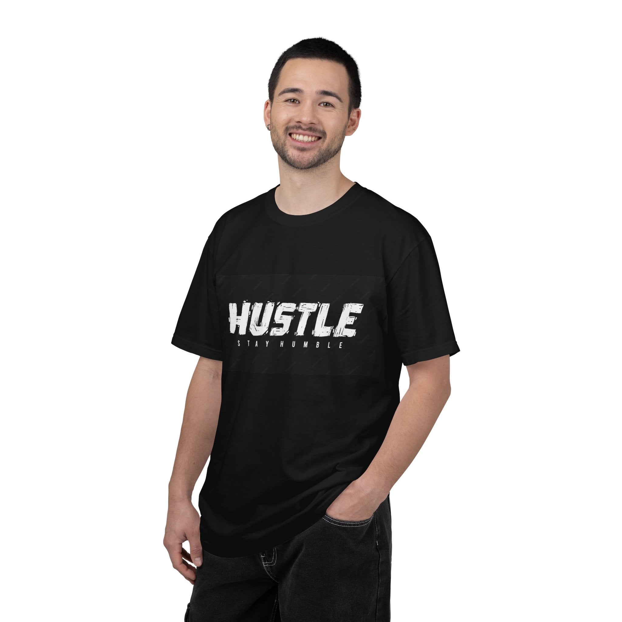 Hustle Graphic T-Shirt — "Stop Wishing Start Doing" Motivational Tee
