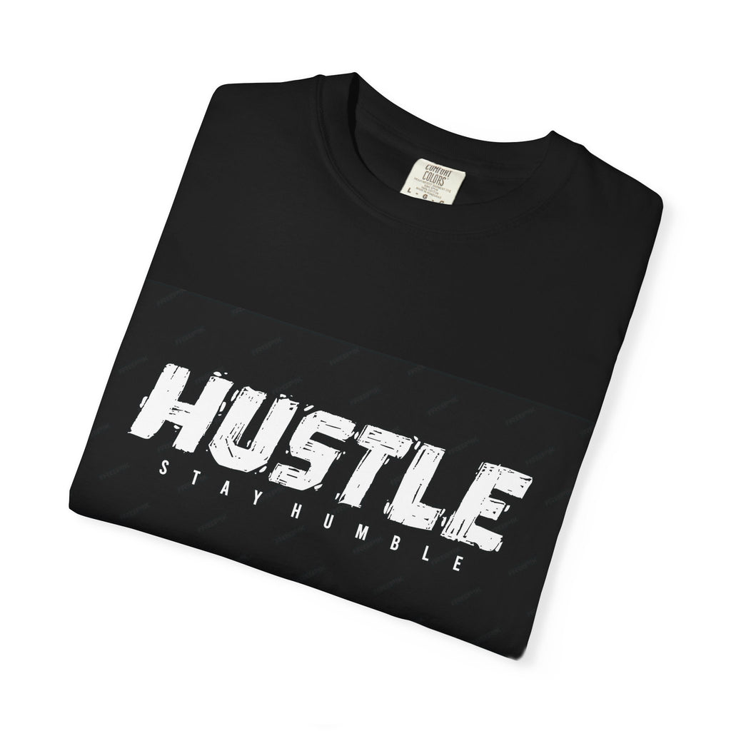 Hustle Graphic T-Shirt — "Stop Wishing Start Doing" Motivational Tee
