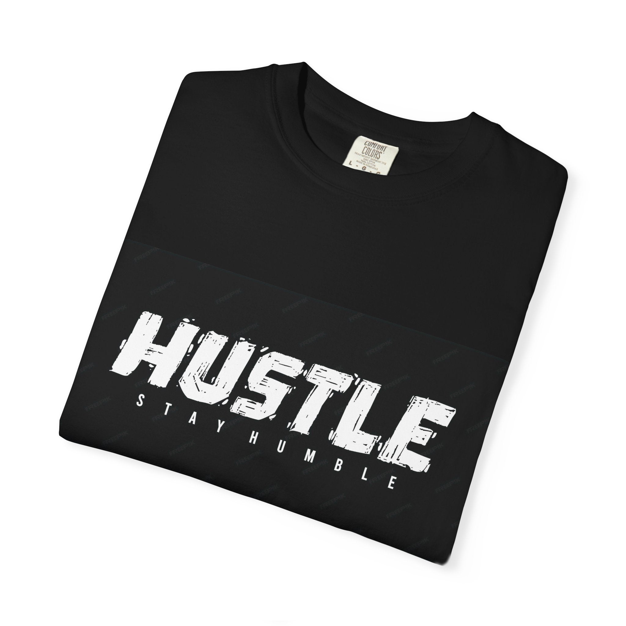 Hustle Graphic T-Shirt — "Stop Wishing Start Doing" Motivational Tee