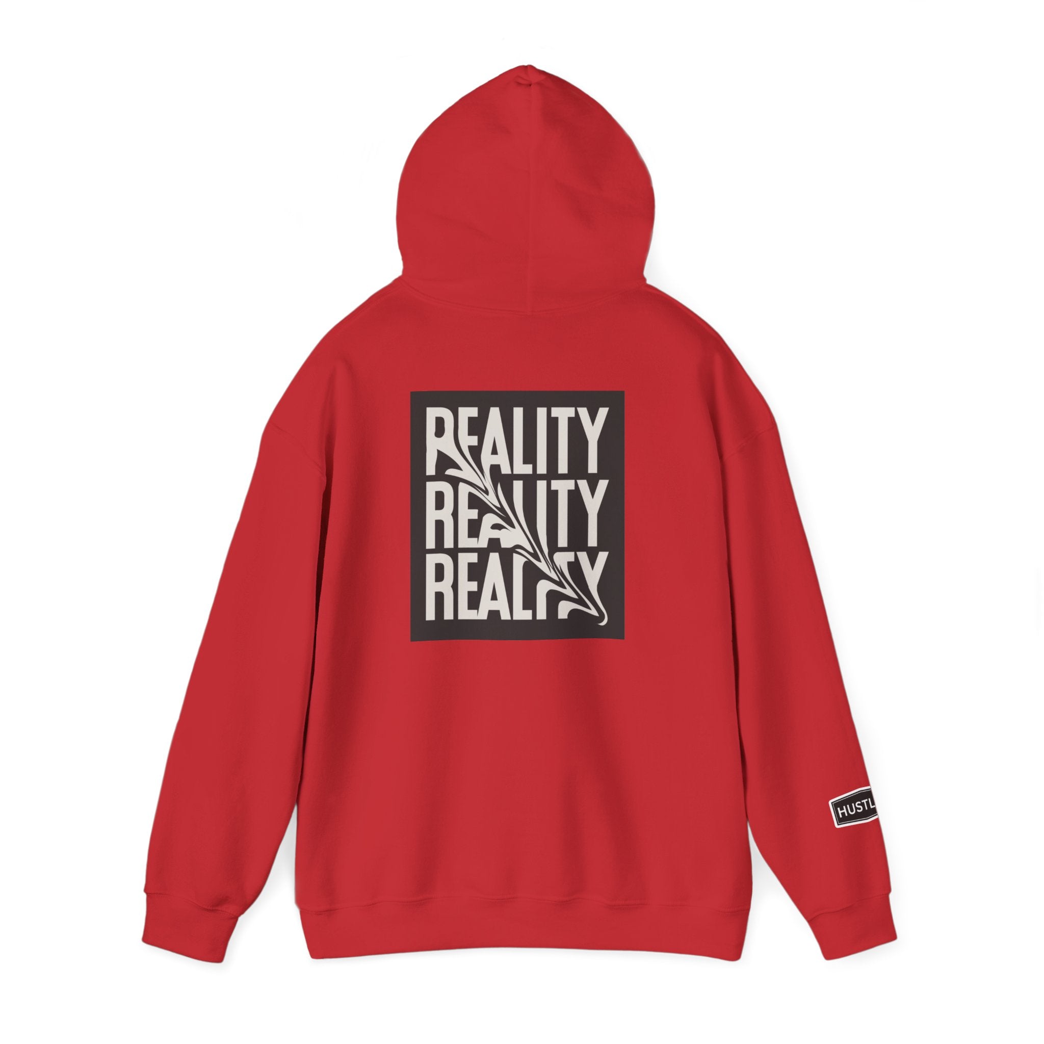 Good Things / Reality Graphic Hoodie — Minimalist Black & White Streetwear