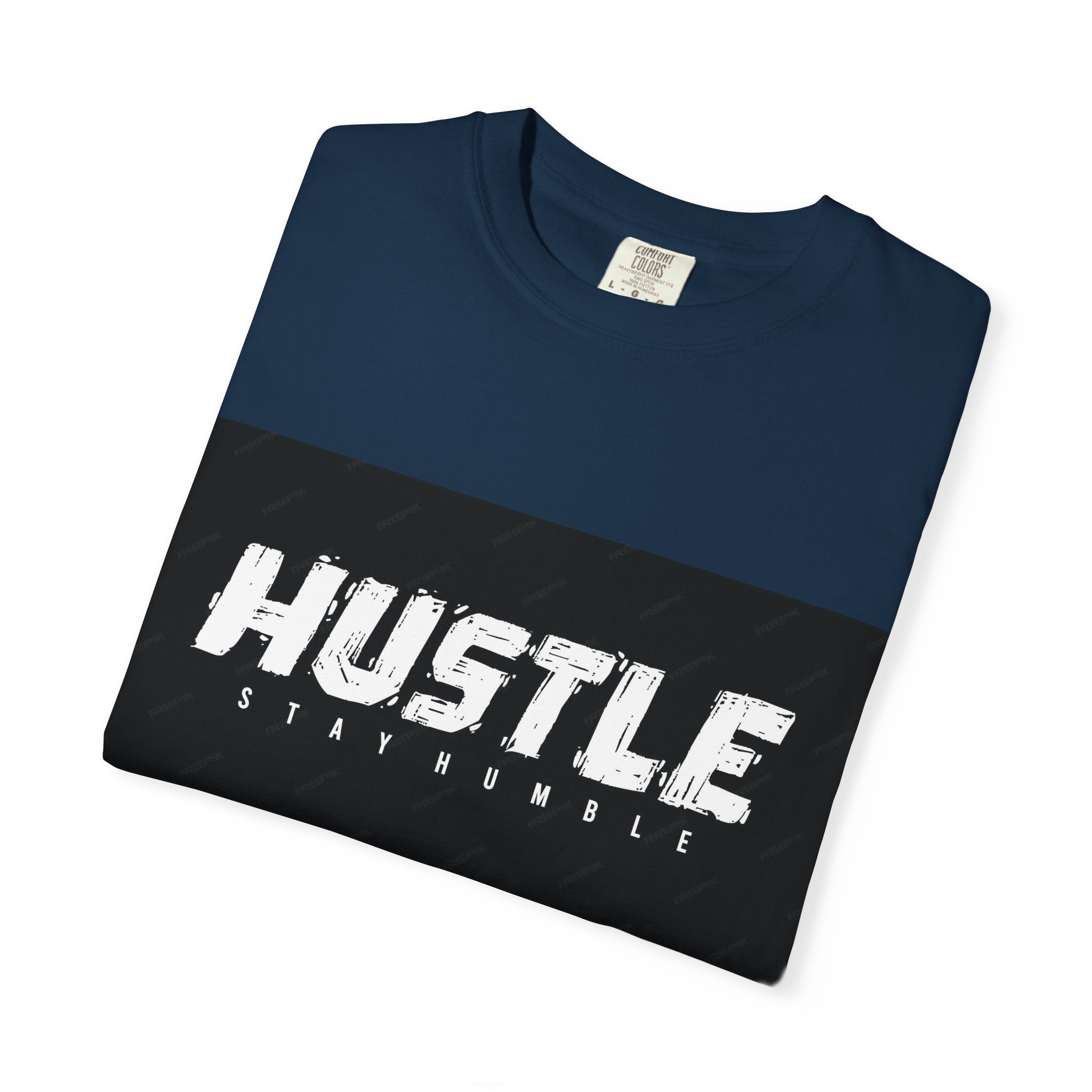 Hustle Graphic T-Shirt — "Stop Wishing Start Doing" Motivational Tee