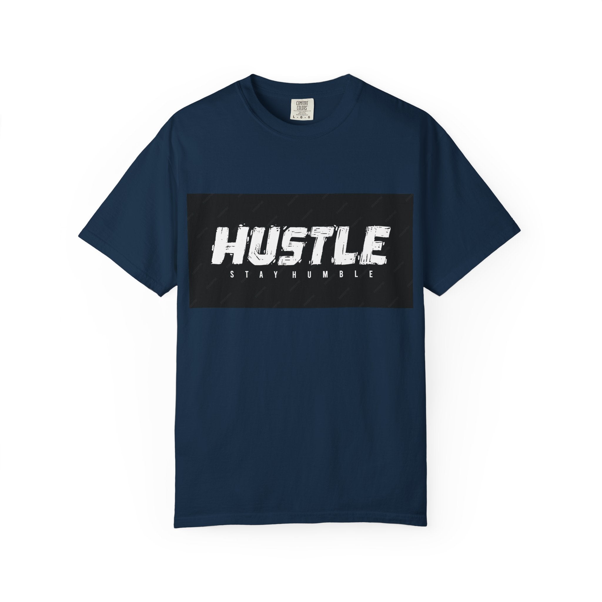 Hustle Graphic T-Shirt — "Stop Wishing Start Doing" Motivational Tee