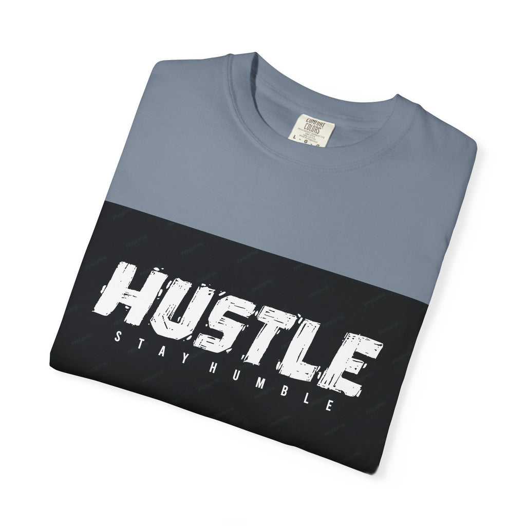 Hustle Graphic T-Shirt — "Stop Wishing Start Doing" Motivational Tee