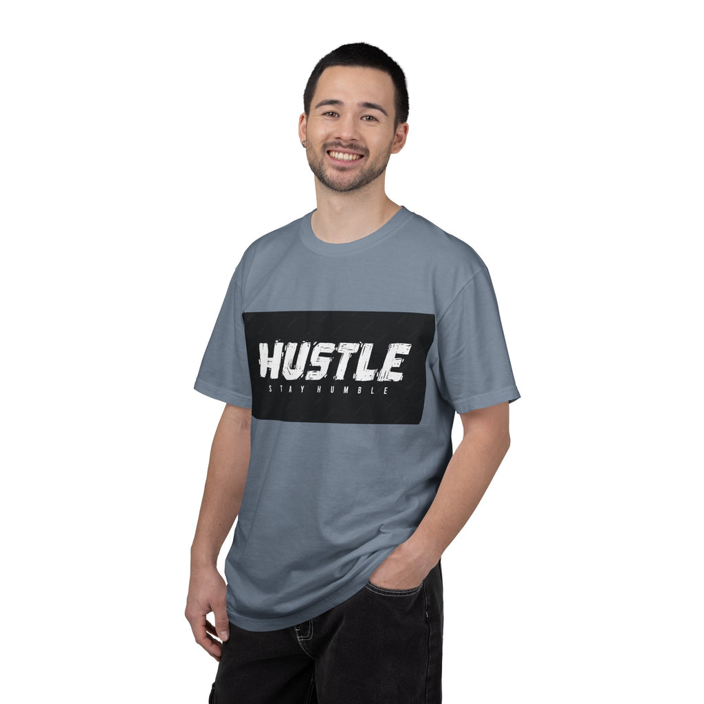 Hustle Graphic T-Shirt — "Stop Wishing Start Doing" Motivational Tee