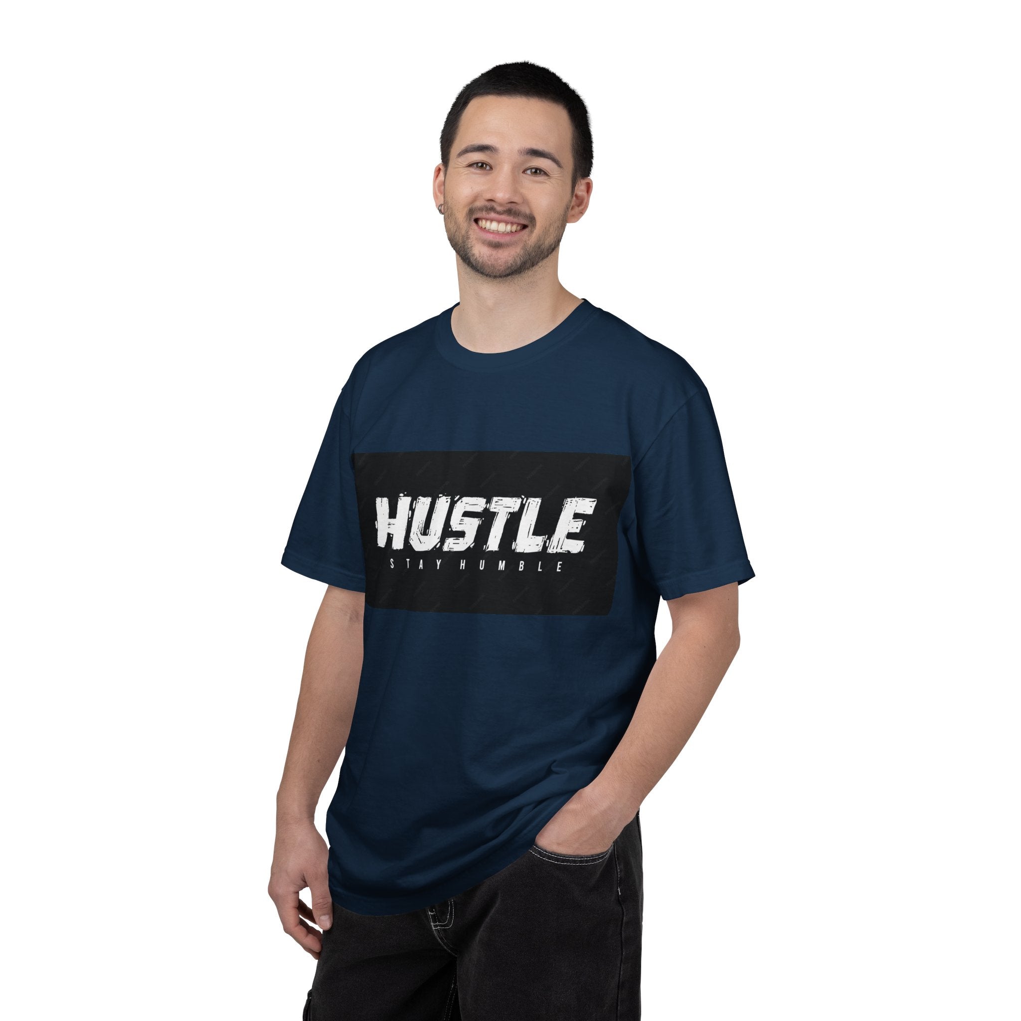 Hustle Graphic T-Shirt — "Stop Wishing Start Doing" Motivational Tee